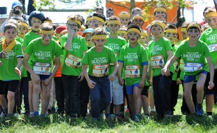 Lors de The Mud Day Paris, les enfants étaient pressés d'en découdre avec le parcours.