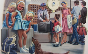 Extrait de Martine en avion