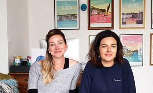 Cléo Rouiller et Jeanne Théard ont lancé la société La Loutre en 2017.