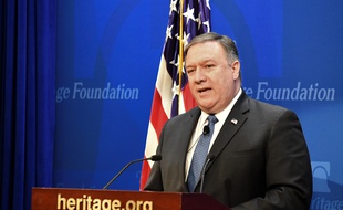 Mike Pompeo, le 22 mai 2018 à Washington.