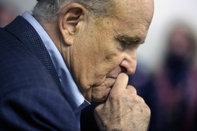 Rudy Giuliani, ancien maire de New York, en octobre 2020 (Illustration)