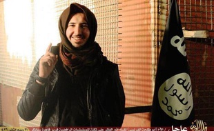 Photo diffusée par Welayat Salahuddin, un organe de propagande de l'Etat islamique, du jihadiste français Pierre Choulet, surnommé "Abou-Talha al-Faransi"
