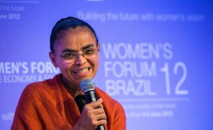 L'ex-candidate écologiste à la présidence du Brésil, Marina Silva, a appelé le monde à se rebeller et à faire du sommet de l'ONU Rio+20 en juin la "place Tahrir de la crise environnementale mondiale".