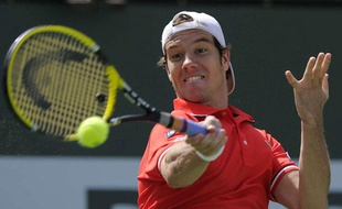 Richard Gasquet, le 18 mars 2011, lors du tournoi d'Indian Wells.