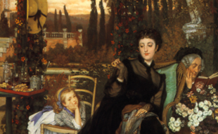 Une Veuve de James Tissot, 1868