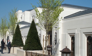 Le Chesnay, le 7 avril 2017. Le temple mormon ouvre ses portes du 22 avril au 13 mai.
