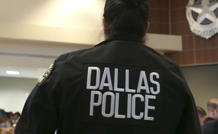 Une policière à Dallas. (Illustration)