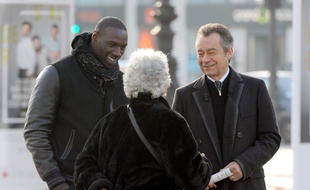 Omar Sy et Michel Denisot dans