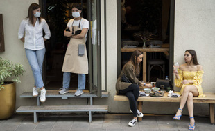 A Moscou, le pass sanitaire est désormais obligatoire pour aller au restaurant.