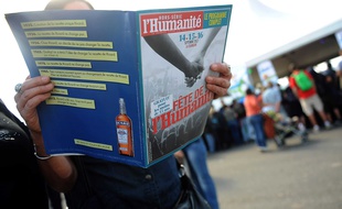 A la fête de L'humanité, en septembre 2012.