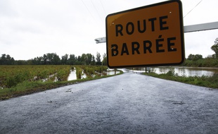 Des inondations à Montagnac, dans l'Hérault (illustration)