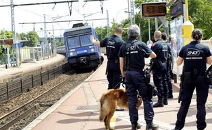 Les agents de la Sûreté ferroviaire de la SNCF, ici en région francilienne (photo d'illustration).
