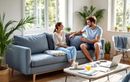 Envie d’un salon modulable sans vous ruiner ? La banquette-lit LOU gris/bleu est à seulement 249,99 € chez Conforama (-40 % aujourd’hui)