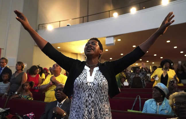 Aretha Franklin célébrée par les fidèles de l'église de son père à Détroit