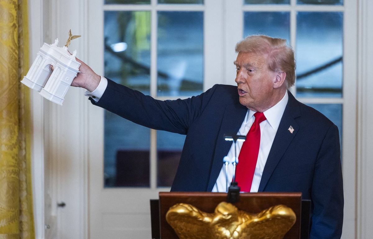 Etats-Unis : « Ce sera magnifique », promet Trump en présentant son projet d’arc de l’Indépendance