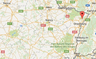 Localisation de Schirrhein (67)