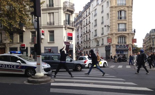 Une manifestation pour protester contre la mort de Rémi Fraisse dégénère à Paris le 13 novembre 2014