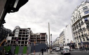 Vue en date du 8 avril 2014 de la Samaritaine à Paris