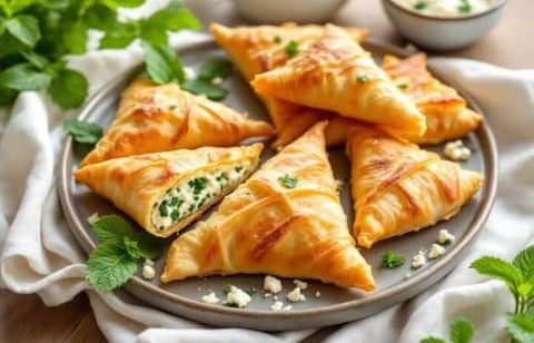 L’association menthe-feta à l’honneur : ces bricks express font sensation à l’apéro ou au repas !
