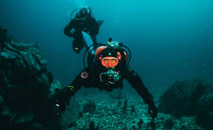 Plongeurs en mer du Japon