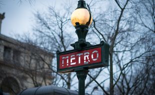 Une station de métro. (Illustration)