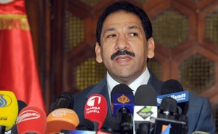 Le ministre de l'Intérieur tunisien, Lotfi Ben Jeddou, lors d'une conférence de presse à Tunis, le 26 juillet 2013.