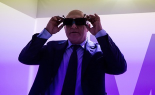 Michel Sapin au Kremlin-Bicêtre, le 23 octobre 2014