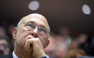 Le ministre du Travail Michel Sapin, le 13 décembre 2013, à Rennes.