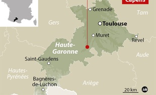 Le drame a eu lieu dans une habitation de Capens, en Haute-Garonne.