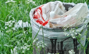Illustration de déchets.