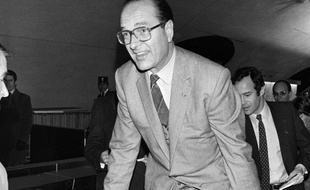 Jacques Chirac fraude le métro (pour sortir d'une expo dans le métro)