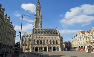 La ville d'Arras où se tenait le concours.