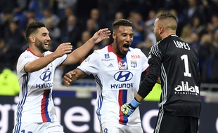 Jordan Ferri, Corentin Tolisso et Anthony Lopes, dimanche lors du derby. Autant de joueurs majeurs ayant été formés à l'OL.PHILIPPE DESMAZES
