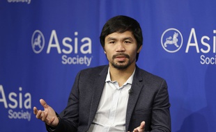 Manny Pacquiao a dérapé lors de sa campagne pour devenir sénateur des Philippines...