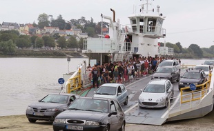 Les deux liaisons, ici à Indret, transportent près de 190.000 passagers par mois.