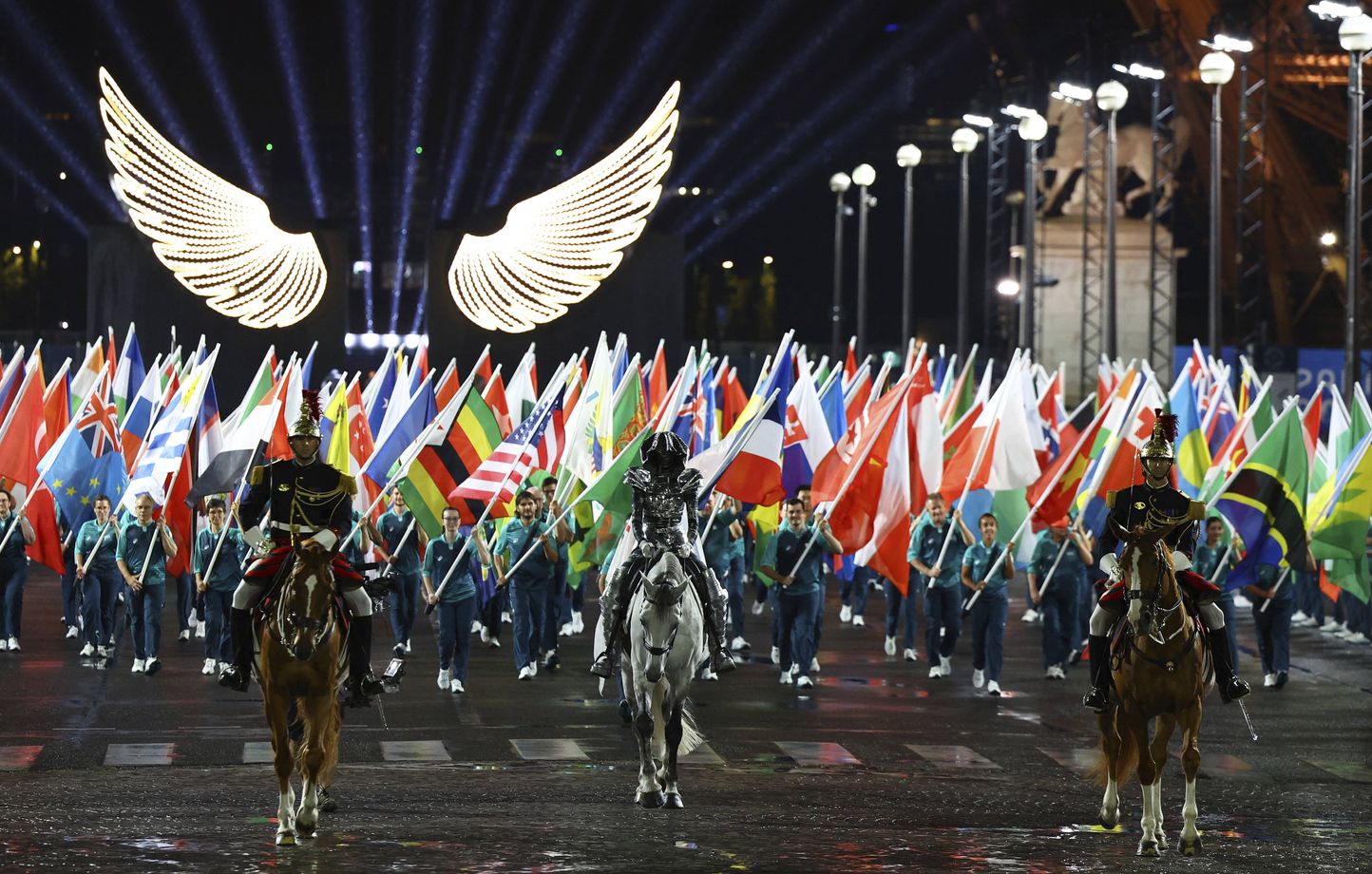 En images : Les plus belles photos de la cérémonie d’ouverture des JO 2024