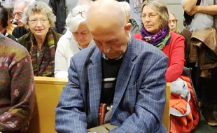 L'ancien curé Régis Peyrard ce 20 novembre au tribunal correctionnel de Saint-Etienne.