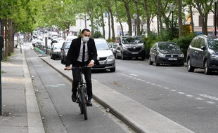 A Paris, boulevard de Belleville, le 4 mai 2020.