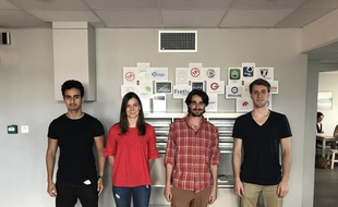 L'équipe d'IndiTicket est incubée chez 1Kubator (Lyon 3e)