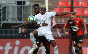 Victor Osimhen et les Lillois reviennent de Bretagne avec le point du match nul.