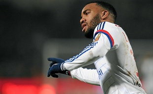 Alexandre Lacazette a encore inscrit un but dimanche face à Lens, son 19e en 21 rencontres cette saison.
