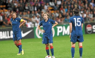 Sandrine Soubeyrand, Sonia Bompastor et les Bleues sont en Alsace pour se préparer physiquement pour les JO.