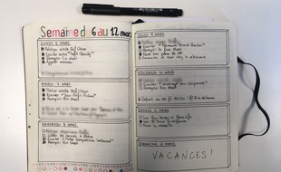 Mélanie Wanga, journaliste à 20 Minutes, a accepté de nous montrer son Bullet Journal