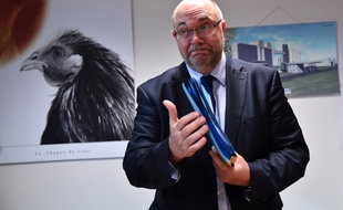 Stéphane Travert, ministre de l'Agriculture, le 30 mars 2018.