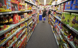 Dans un magasin DE jouets, à l'approche des fêtes de fin d'année. Le 14/12/10 Toulouse