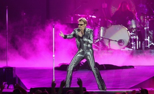 Johnny Hallyday le 11 juin 2003 au Parc des Princes