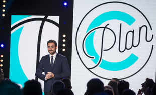 Camille Combal sur le plateau de «Plan C».