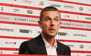 Le président du Stade Rennais Nicolas Holveck, ici le 22 juin 2020.