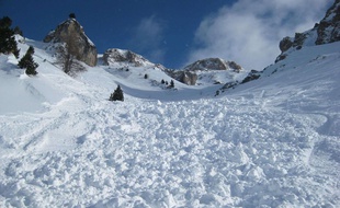 Photo d'illustration d'avalanche.