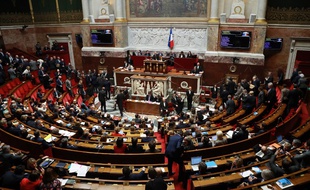 Séance à l'Assemblée nationale, le 21 mars 2018.